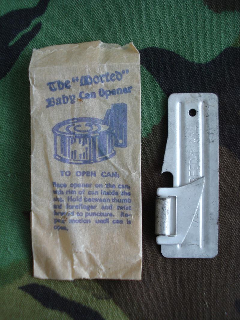 British Ration Pack Can Opener In Packet