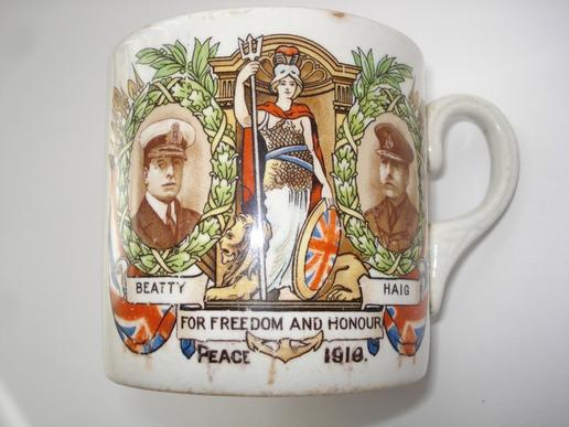 WW1 Commemorative China Mug 