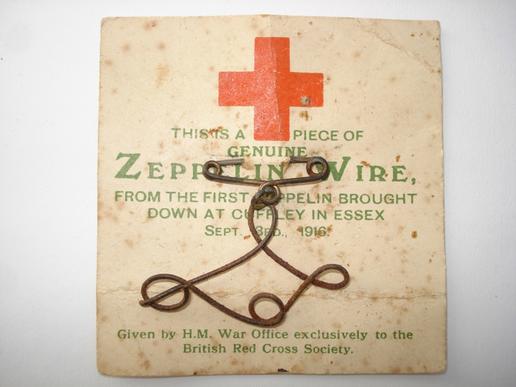 Original Piece of Zeppelin Wire