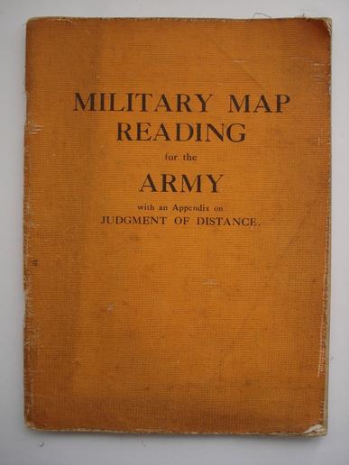 WW2 British Book Military Map Reading For The Army March 1942