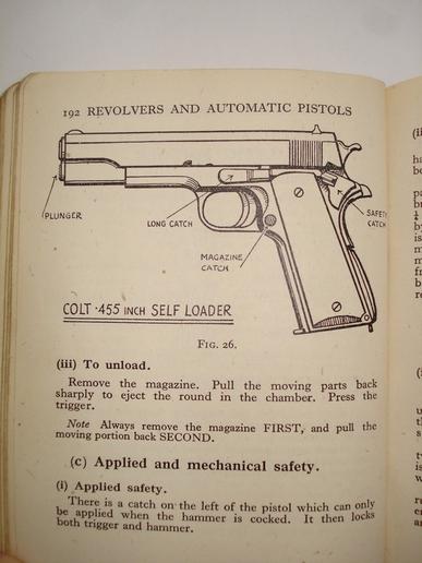 WW2 British Small Arms Manual First Edition 1942
