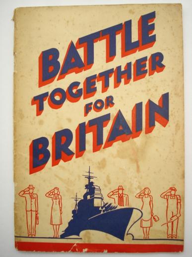 'Battle Together For Britain' WW2 Home front Morale Boosting Work