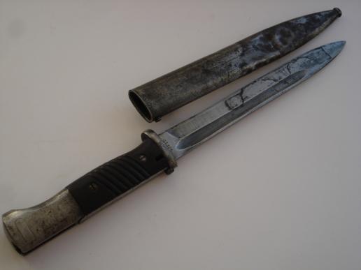 German S84/98 Bayonet for the K98 (Matching Numbers) 1943 Dated