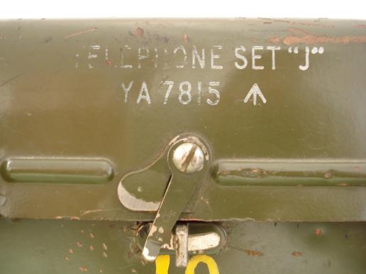 British army Field Phone 'Set J'