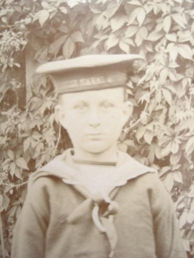 WW1 Post Card Of Boy Sailor