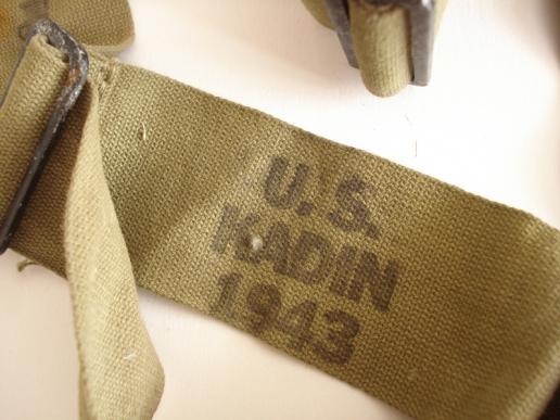 WW2 U.S M1936 Musette Bag Straps