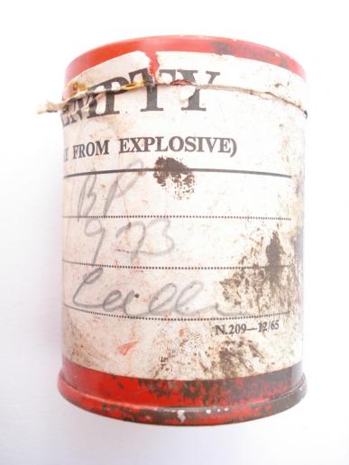 British Post-War No36 Mills Grenade Detonator Tins