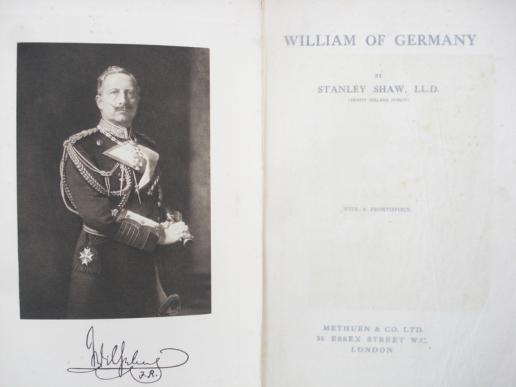 'William Of Germany' 1st Edition 1913