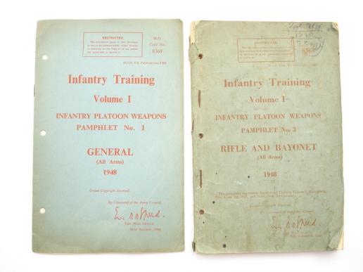 Post-War British Training Pamphlets, Rifle & Bayonet