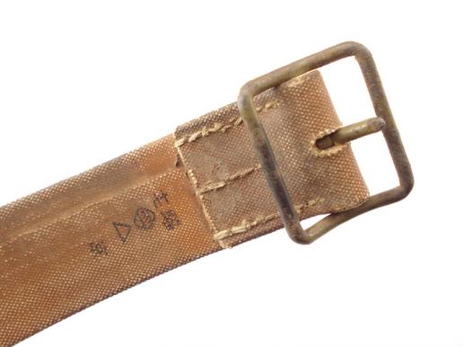 WW2 Imperial Japanese Rubberized Equipment Belt