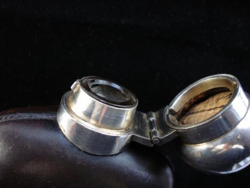 WW1 Era Inscribed Hip Flask