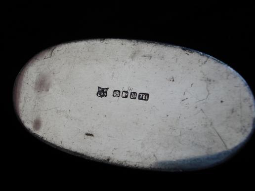 WW1 Era Inscribed Hip Flask