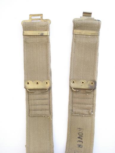 WW2 British Economy P'37 Webbing Belt, XL