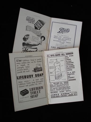 WW2 A.R.P Handbooks & Booklets