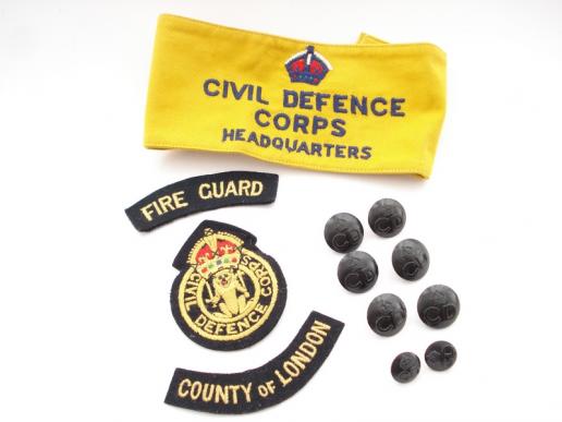British Post-War Civil Defence Items