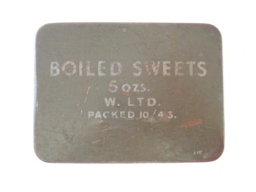 WW2 British Boiled Sweet Ration Tin