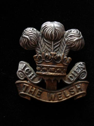The Welsh Regt Cap Badge