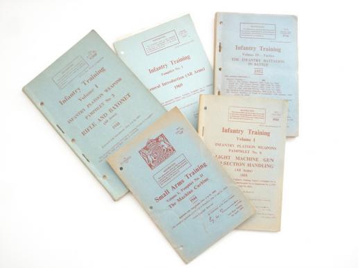 Five British Post-War Weapons Pamphlets/Manuals