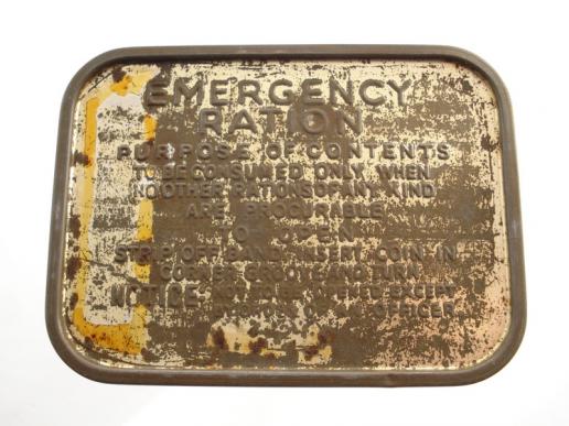 WW2 British Emergency Ration Tin