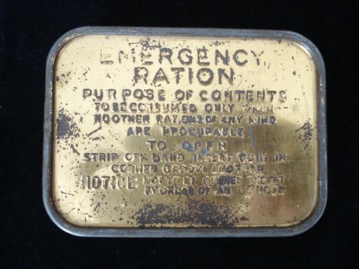 WW2 British Emergency Ration Tin