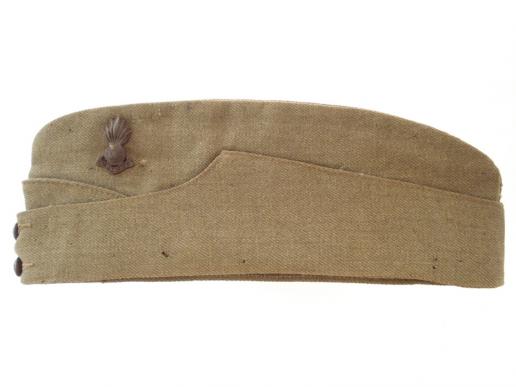WW2 British R.A Side Cap, Named & Numbered