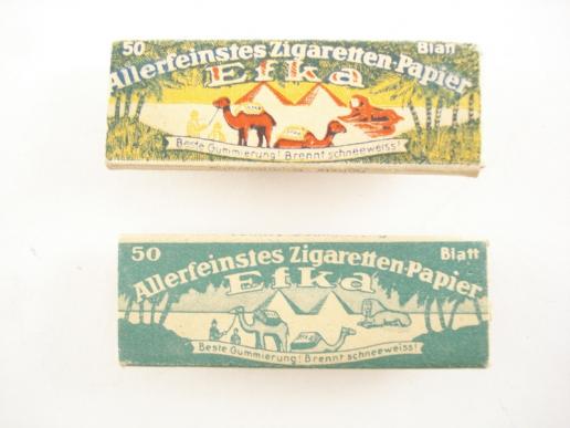 WW2 German 'EFKA' Cigarette Papers