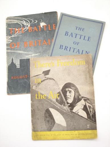 WW2 H.M.S.O Battle Of Britain/R.A.F Related Booklets
