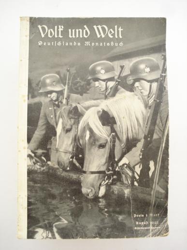 WW2 German Book 'Volk Und Welt'
