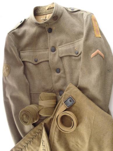 WW1 U.S Uniform Group, 32nd Divison