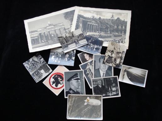 WW2 German Postcard & Cigarette Card Lot