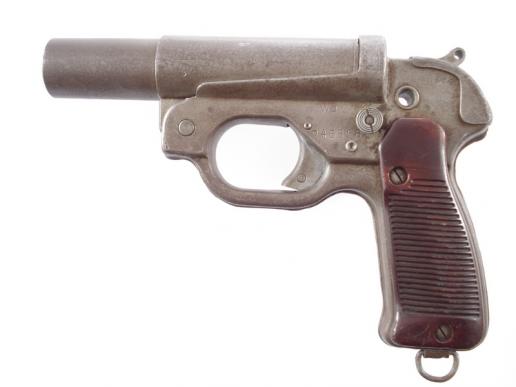 Deactivated, WW2 German LP42 Flare Pistol