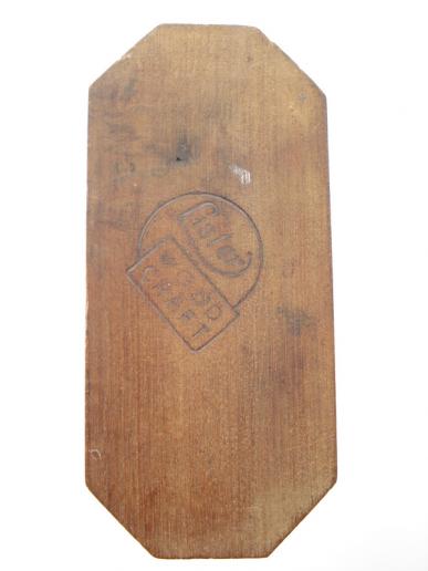 Pipe Stand Made From The Teak Of HMS Terrible