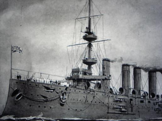 Pipe Stand Made From The Teak Of HMS Terrible