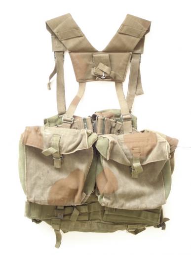 British '58 Pattern Webbing, With Hand Applied Camouflage