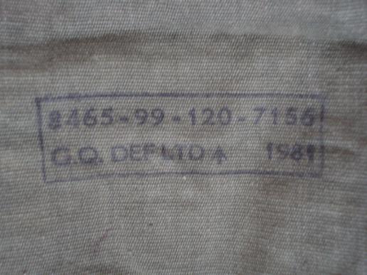 British '58 Pattern Webbing, With Hand Applied Camouflage