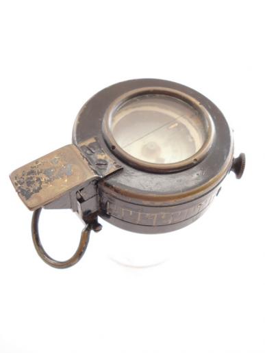 WW2 British Prismatic Marching Compass, 1940 Dated