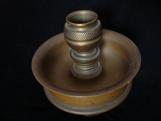 Trench Art Candle Stick