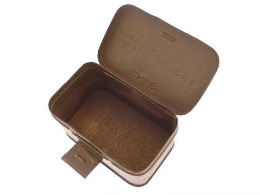 WW2 British 2-Inch Mortar Spare Parts Tin, 1944 Dated