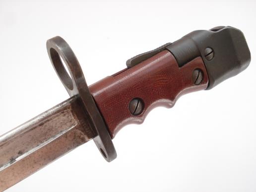 British No7 Mk I /L Bayonet & Frog