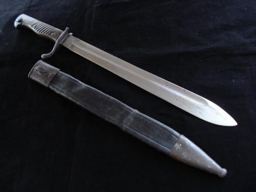 Imperial German 1st Pattern S98/05 Bayonet, Rare Naval Issue 1910 Dated