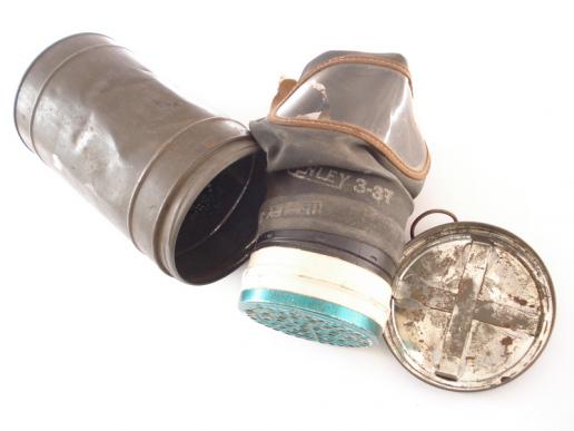 WW2 British Private Purchase 'AIRGUARD' Respirator Carrier