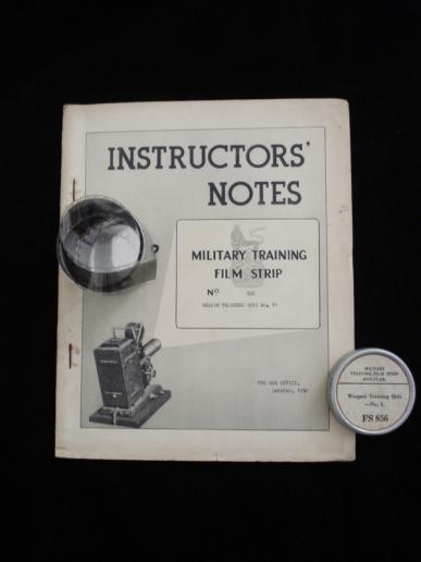Post-War British Army Weapons Training Slides & Instructors Notes