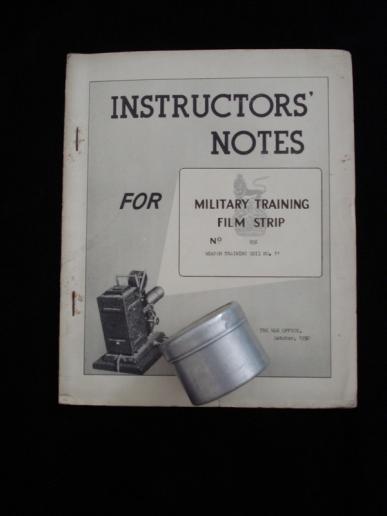 Post-War British Army Weapons Training Slides & Instructors Notes