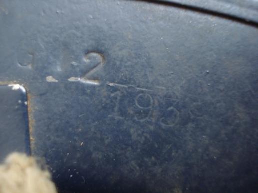 WW2 British Police Issue MkII Helmet, 1939 Dated