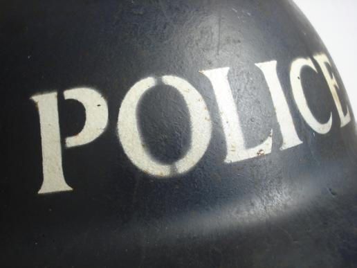 WW2 British Police Issue MkII Helmet, 1939 Dated