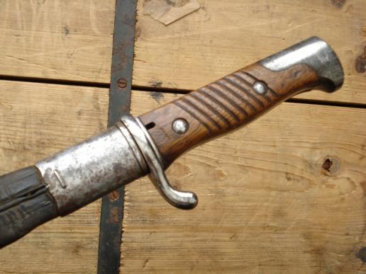 Scarce Bavarian Issue S98 nA Bayonet & Scabbard, 1906 Dated
