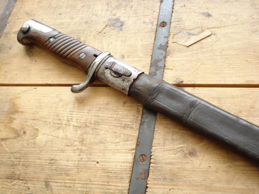 Scarce Bavarian Issue S98 nA Bayonet & Scabbard, 1906 Dated