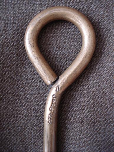 WW1/WW2 Brass Revolver Cleaning Rod, Well Marked