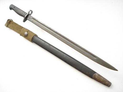 WW1-2 British 1907 Pattern bayonet, 1917 Dated