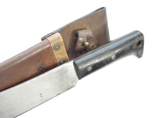 WW2 British Issue Collins Machete (Mint Blade) 1944 Dated